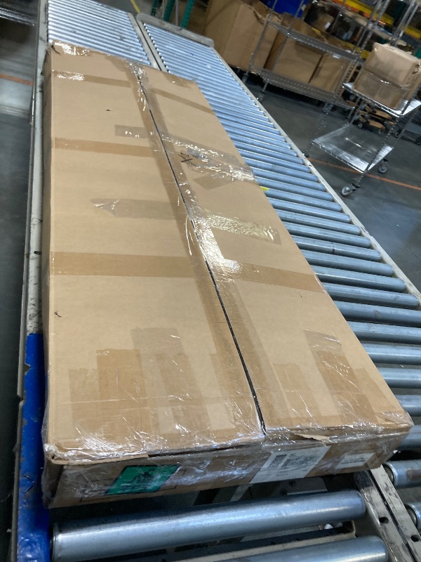 Photo 1 of ** similar / used ** Yaheetech Queen Bed Frame with USB Charging Station and Storage Shelf/Upholstered Headboard Platform Bed with Wing Side/Wooden Slats Support/Noise Free/No Box Spring Needed/Easy Assembly, Beige