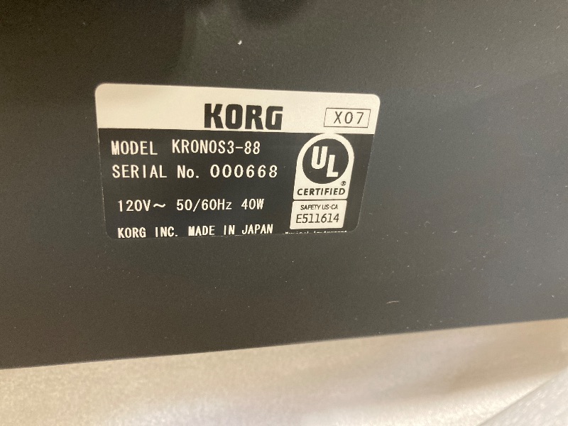 Photo 1 of ** USED *** Korg Kronos 3 88-key Music Workstation