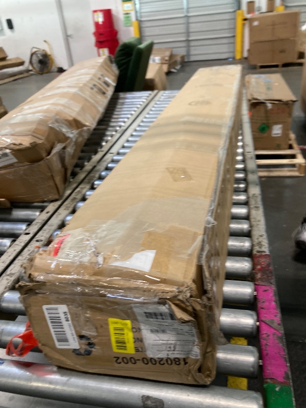 Photo 1 of ** USED ** Max & Lily Classic Twin Floor Bed, 79.75 Inches, Solid Wood Low Bed Frame for Kids, Modern Floor Bed for Bedroom, White