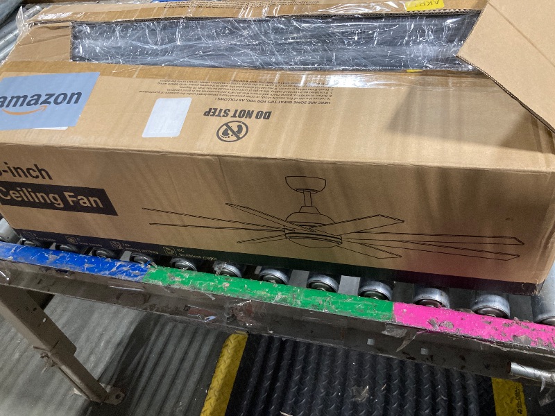 Photo 1 of ***THIS CEILING FAN HAS BEEB INSTALLED***
Fanbulous 65 Inch Ceiling Fans with Lights and Remote, Black Indoor/Outdoor Ceiling Fan with Quiet Reversible DC Motor, 6 Speeds, 3CCT, 8 Blades Large Ceiling Fan for Living Room Bedroom Patio