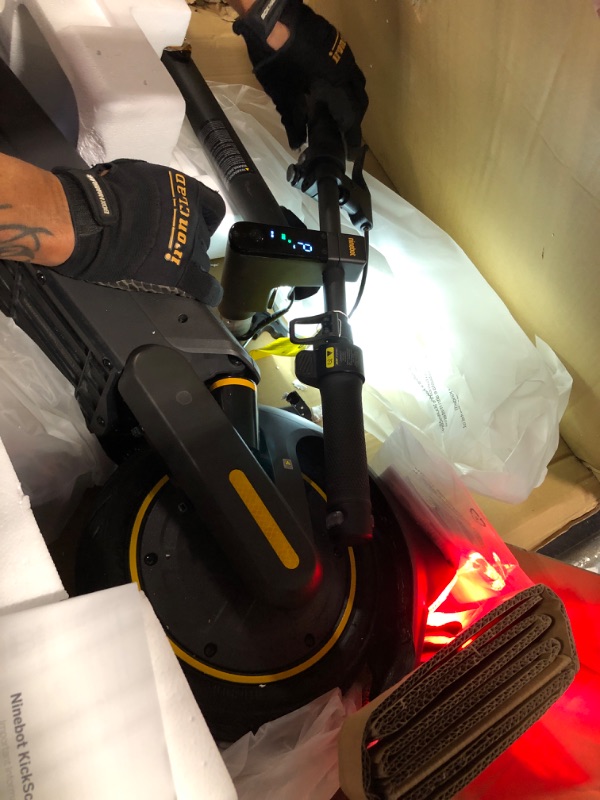 Photo 1 of 
Segway Ninebot MAX Series Electric Scooter for Adults, 22-28 MPH, Up to 50 Miles Range, Dual Suspension, UL-2272 2271 Certified (G2/G3)