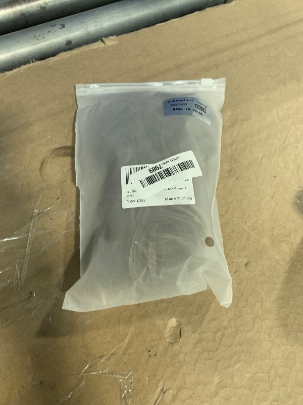 Photo 1 of *USED*
FELENDY Ponytail Extension Claw 18" 20" Curly Wavy Straight Clip in Hairpiece One Piece A Jaw Long Pony Tails for Women Ash Blonde Mix Ginger Brown