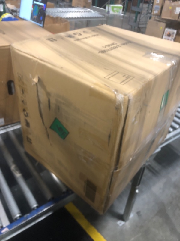 Photo 1 of ***USED, READ CLERK NOTES***
Counter Height Barstools 26 inch Upholstered Swivel Bar Stools with Back and Wood Legs for Kitchen Island,Set of 4,Beige PU Leather