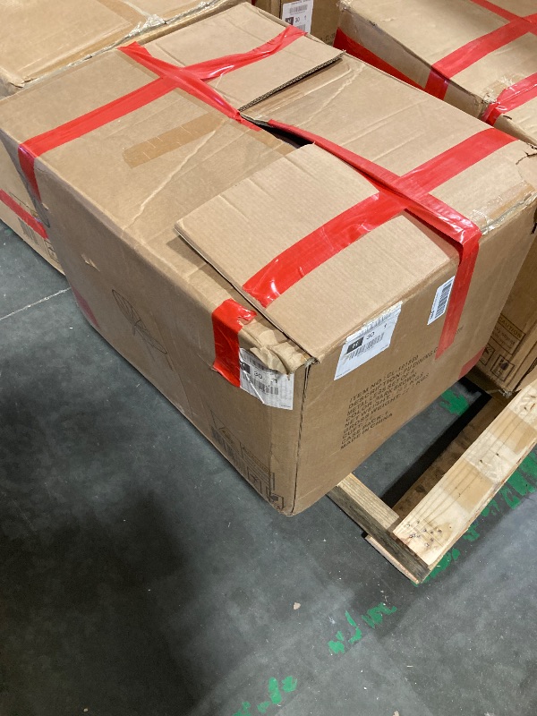 Photo 1 of **MISSING HARDWARE**  Dining Chairs Set of 4, Modern Kitchen Chairs with Thick Upholstered & Comfy High Backrest, Faux Leather Wide Seat Armless Side Chairs with Sturdy Metal Legs for Living Room, Cafe, Dark Brown