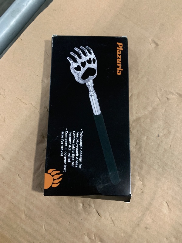 Photo 1 of (4-Pack) Extendable Back Scratchers - Metal Claws with Telescopic Rubber Handles - Stocking Stuffers for Men, Women, Kids - Christmas Gift