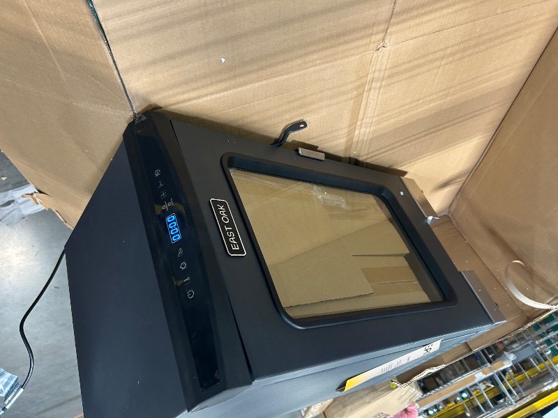 Photo 1 of *****MINOR DENT****
EAST OAK 30" Electric Smoker for Outdoors | Built-in Meat Probe & Up to 6× Longer Smokes on a Single Load | Side Chip Loader for Uninterrupted Smoking | Bigger Batches with 725 sq in Cooking Area