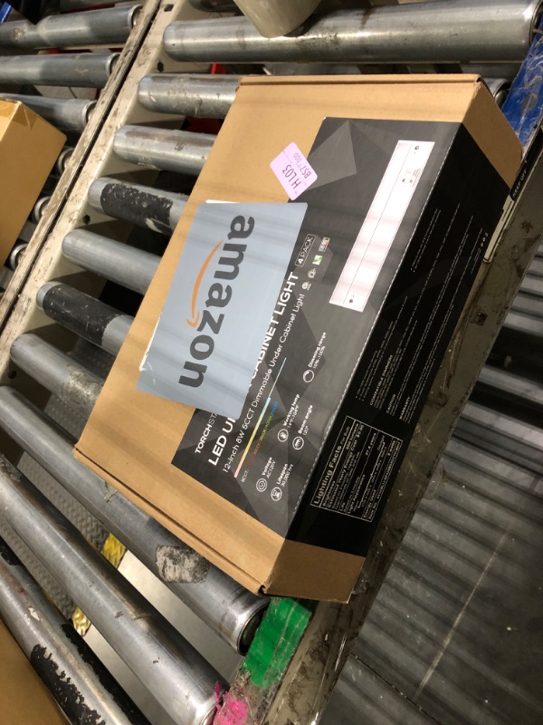 Photo 1 of ****PACK OF 3*****
TORCHSTAR Swivel LED Under Cabinet Lighting 3CCT, 12 Inch 8W 600LM, Hardwired & Plug-in, 3 Color Selectable CRI90 120V, Rotatable Lens, ETL Dimmable Under Counter Lights, Aluminum Housing, Pack of 4