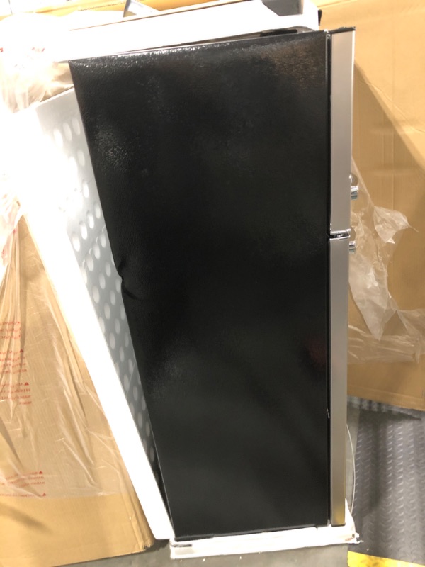 Photo 1 of ******MINOR DENTS***** Frigidaire, 2 Door Apartment Size Refrigerator/Freezer Combo, 7.5 cu ft, Platinum Series, Stainless, 23" D x 21.5" W x 55.5" H