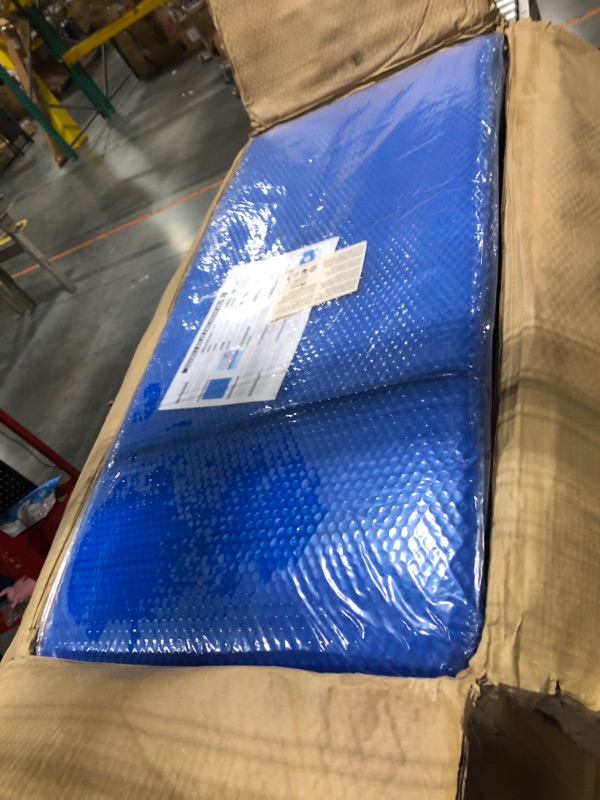 Photo 1 of *******FACTORY SEALED********BigXwell Solar Pool Cover, Blue 16-mil 20x40 Foot Rectangle for In-Ground Pools, Heavy-Duty Insulating Cover, Heat Retaining Solar Blanket Cover.