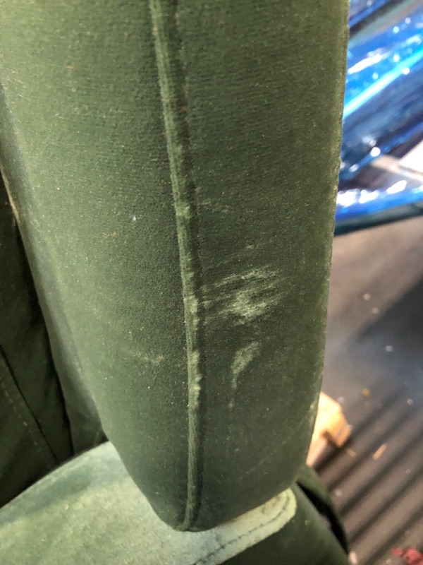 Photo 1 of ******MINOR SCRATCHES***** Namesake Crewe Glider Recliner Nursery Chair - GREENGUARD Gold & Certi-PUR US Certified Rocker Recliner - Glider Rocking Chair for Nursery & Living Room - Electronic, 270° Swivel, Forest Green