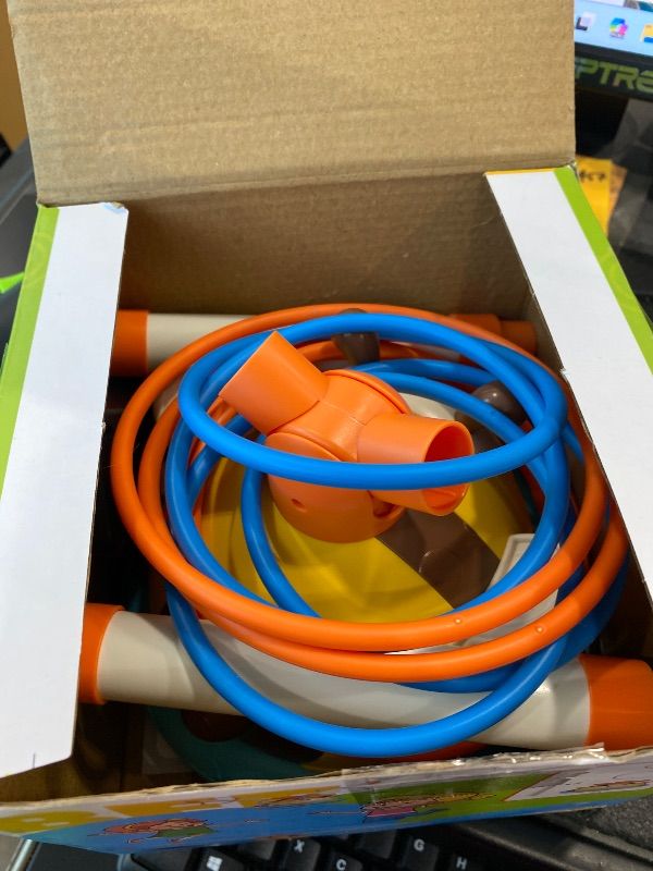 Photo 1 of *MISSING PARTS UNKNOWN*
Billeeit 2-in-1 Musical Jump and Toss Ring Game Toy, Indoor and Outside Jump Toy for Kids Ages 4-8 and Toddler 1-3, 3-5, Christmas Boys and Girls Birthday Gift w/4 Speeds and Remote Control