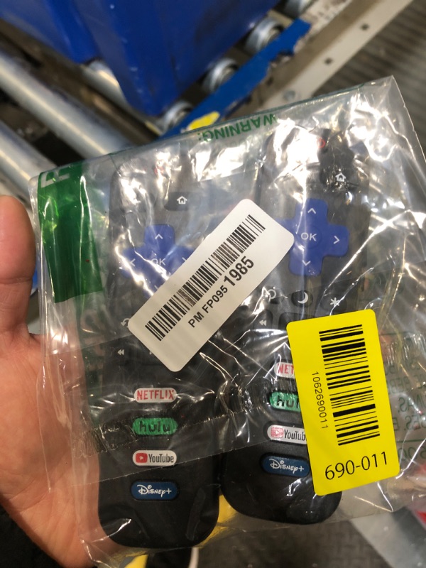 Photo 1 of (Pack of 2) Replacement Remote Control Only for Roku TV, Compatible for TCL Roku/Hisense Roku/Onn Roku/Sharp Roku/Element Roku/Westinghouse Roku/Philips Roku Smart TVs (Not for Roku Stick and Box)