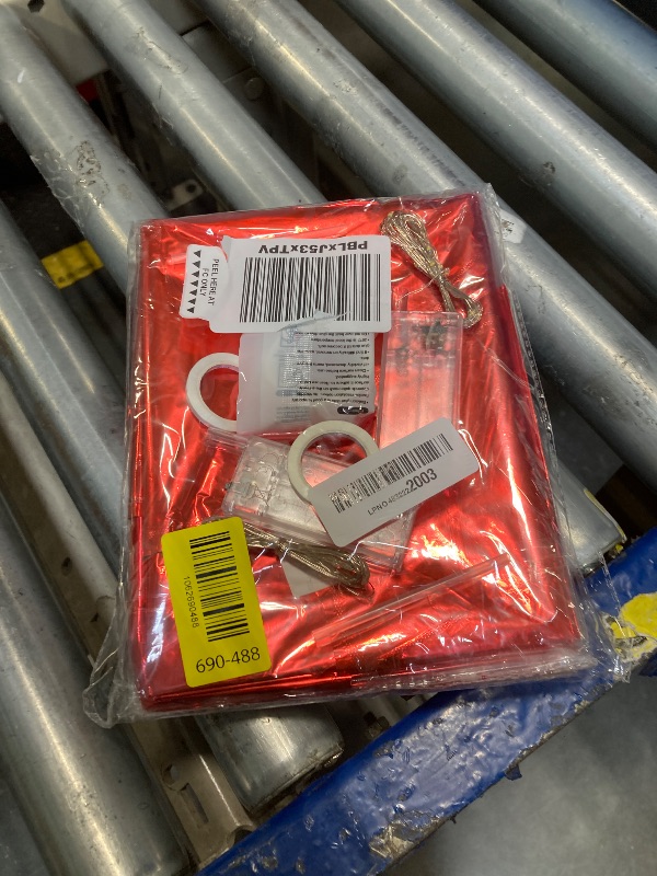 Photo 1 of [85 PCS] 16" Foil Personalized Name Happy Birthday Balloons Letters, Mylar Aluminum Custom Name and Age Letter Balloons, 2 Sets A- Z & 0-9 for Birthday Party Graduation Wedding Holiday Event(Red)