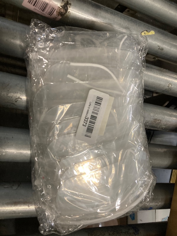 Photo 1 of ?20 Pack? Anti-Fog Mouth Shield, Hygienically Filmed Shield & Individually Packaged, Restaurant, Day Spas & Salons, Transparent Mouth Shield