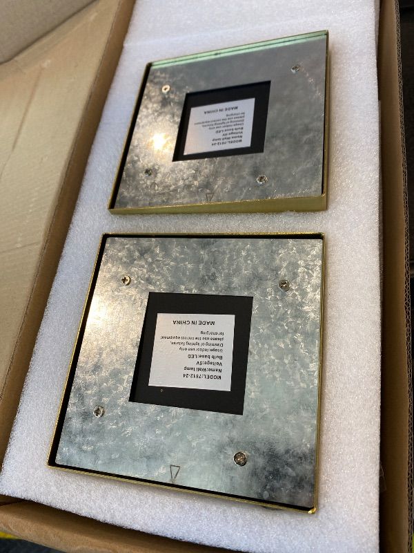 Photo 1 of *UNTESTED*
Tartek Battery Operated Wall Sconces Set of Two, Rechargeable Wall Lights with Remote Control, Dimmable 3000K-6000K LED Wall Lamp, 360°Rotate, Long Wireless Sconces for Living Room, Bedroom (Gold, not black)