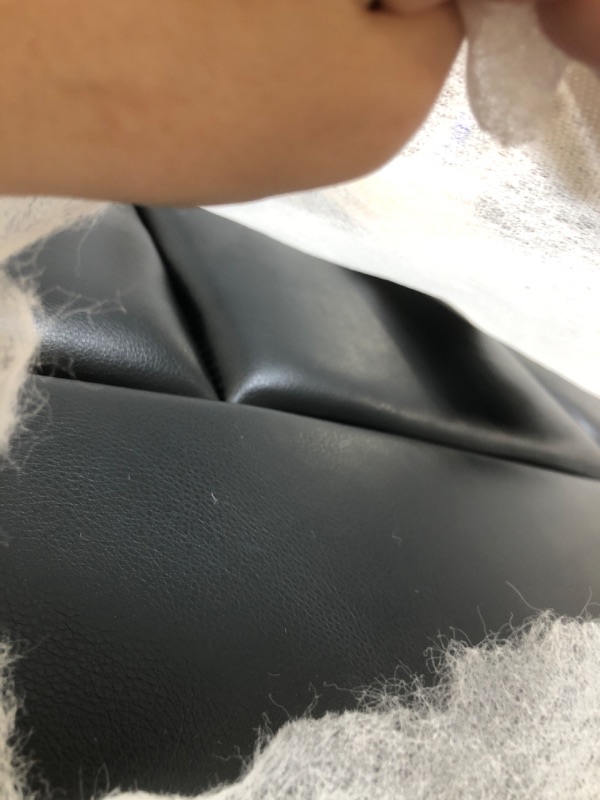 Photo 1 of *PARTIAL SET* 
Ball & Cast Power Recliner Chair for Elderly,Oversized Genuine PU Leather Chair with Cup Holder,LED Lights,Arm Storage,USB Ports and Tray Table,Home Theater Seat for Living Room,Black