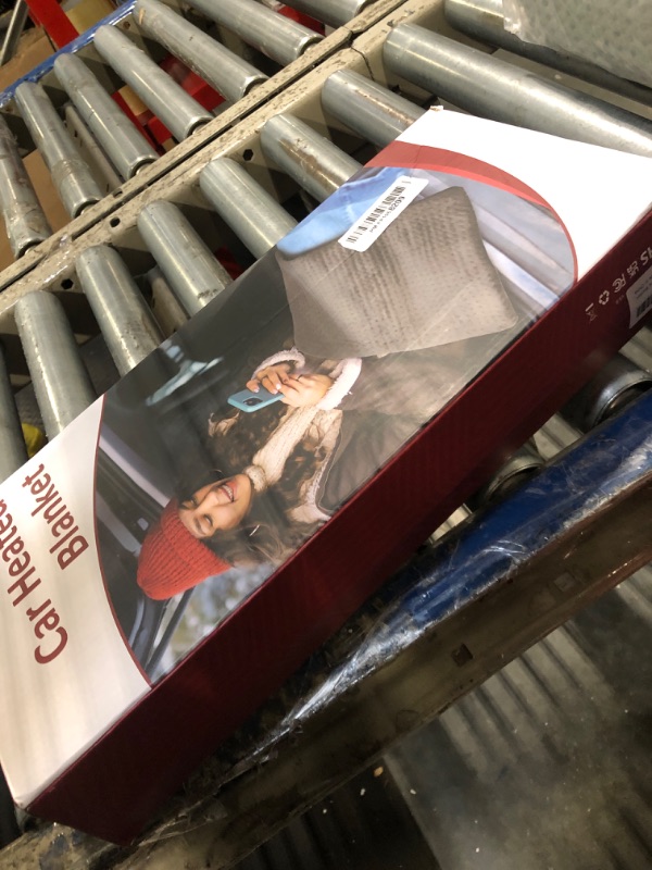 Photo 1 of *doesnt heat* Comfytemp 12V/24V Car Electric Blanket for Back Soothing 17" x 33", 4 Heat Settings, 11 Auto-Off, Portable Mini Travel Blanket for Shoulders Neck Hip, Truck, SUV, Washable for Driver Men Women Winter