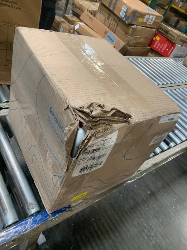 Photo 1 of **MISSING PARTS**
Aquasana SmartFlow® Reverse Osmosis Water Filter | RO Under Sink System | WQA Certified up to 99.99% of 90 contaminants Including Fluoride, PFAS, Arsenic, Lead, and Chlorine | Matte Black Faucet