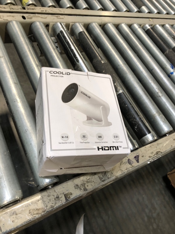 Photo 1 of [Built-in Apps & 2025 Upgraded] Mini Projector Support 4K 1080P Auto Keystone 180° Rotatable with WiFi 6 and Bluetooth 5.4, Projector Portable Compatibile with HDMI/TV Stick/Memory Stick/Laptop-Purple