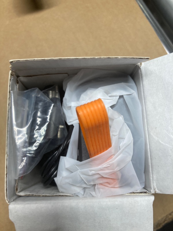 Photo 1 of ***MISSING PARTS ***Hafuloky Tire Inflator Portable Air Compressor, 150PSI & 3X Faster Cordless Air Pump for Car Tires with LED Light, Tire Pump with Cigarette Lighter Plug for Cars, Motorcycles, Bicycles, Balls(Black)