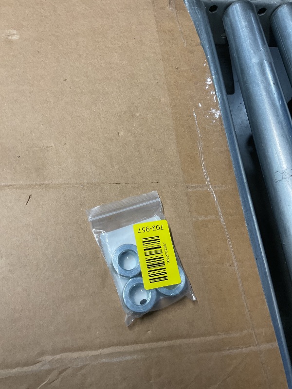 Photo 1 of (4-Pack) 5/8” Bore Solid Steel Shaft Collars with Zinc Plated Coating - Durable Shaft Collars Suitable for Machinery and Industrial Use