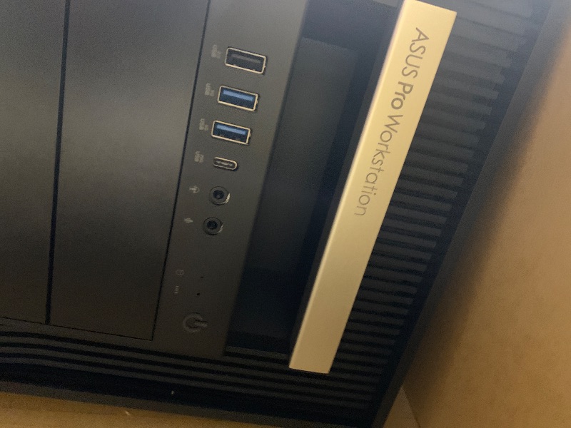 Photo 1 of ***MISSING POWER CORD UNABLE TO TEST*** ASUS Workstation Pro Desktop