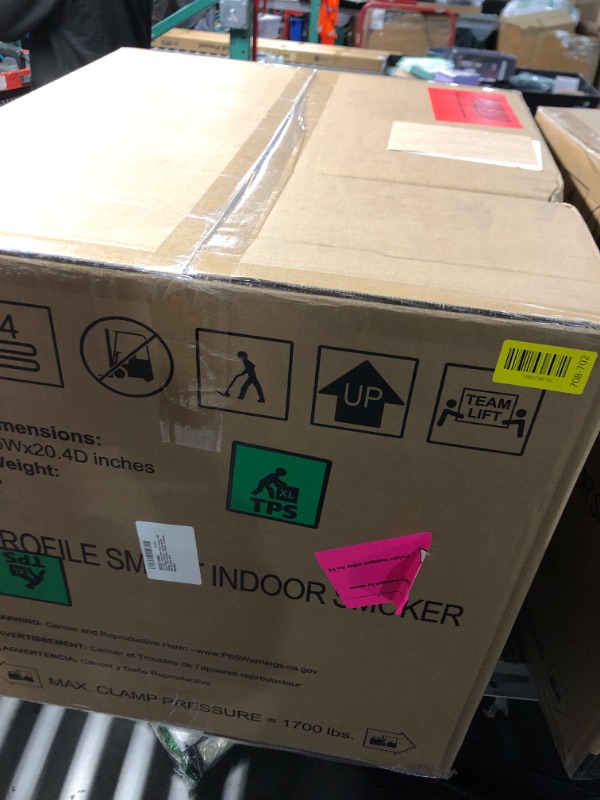 Photo 1 of ***OPENED FOR INSPECTION ****GE Profile™ Smart Indoor Pellet Smoker, with Active Smoke Filtration, 5 Smoke Control Settings, WiFi Connected, Electric, Countertop BBQ Appliance, Black