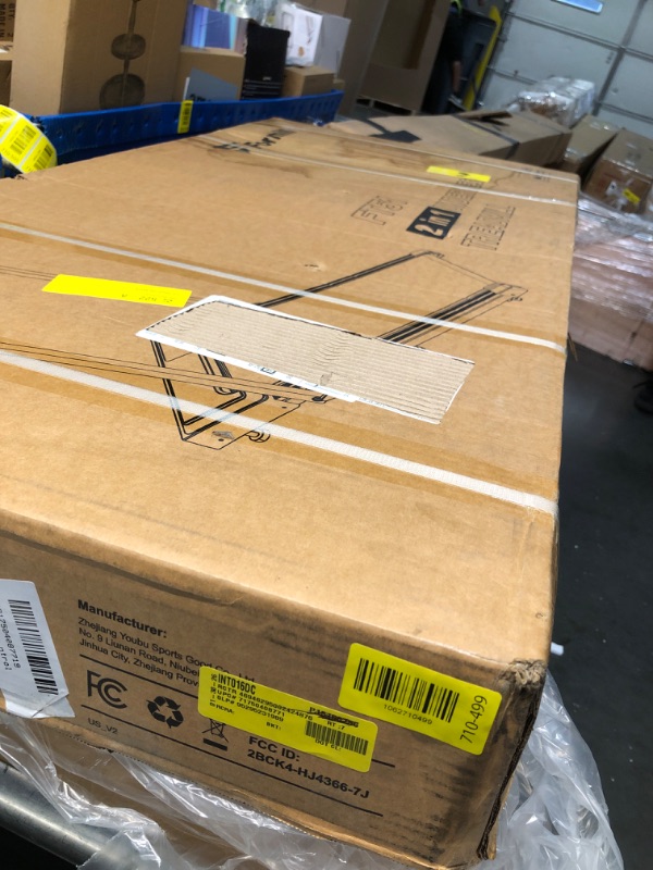 Photo 1 of ***FACTORY SEALED****STOCK PHOTO FOR REFERENCE***THERUN Walking Pad, 2 in 1 Foldable Treadmills for Home, 2.5HP Under Desk with Handle Bar, 16" Widened Running Belt, with Remote Control