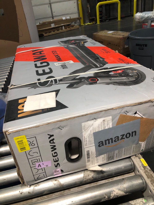 Photo 1 of ***FACTORY SEALED***OPENED FOR INSPECTION ***Segway Ninebot Max G3 Electric Scooter, 28 mph Top Speed w/ 50 Miles Max Range, 2000W Peak Motor, Dual Hydraulic Suspension, Fast Charging Scooter for Adults and Teens, UL-2272 2271 Certified