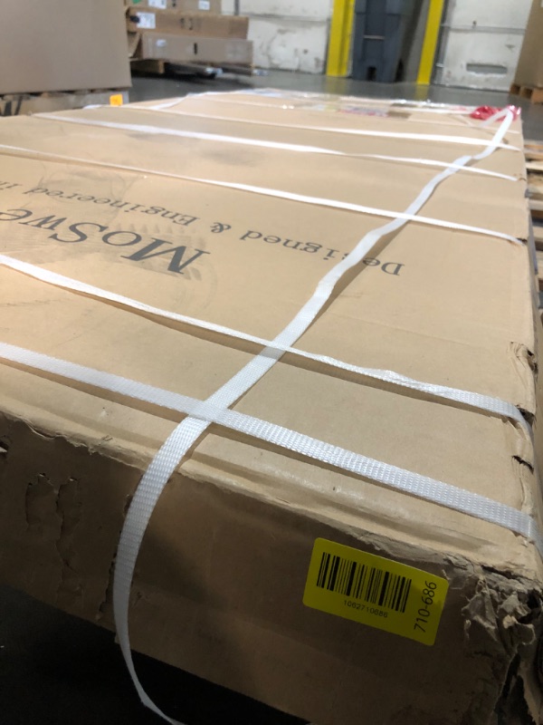 Photo 1 of ***OPENED FOR INSPECTION ***MoSweet Milano Double Sliding Shower Door, 56-60 in.W x 74 in.H Framed Shower Door 5/16"(8mm) Clear Tempered Glass, 18 inch Pull Handle,Stainless Steel Hardware,Brushed Nickel Finished