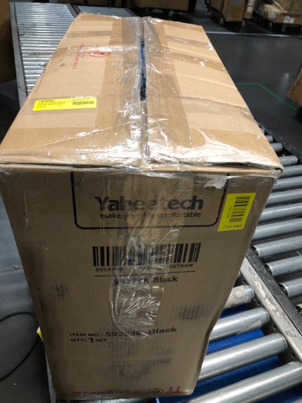 Photo 1 of ****STOCK PHOTO REFERENCE ONLY****Yaheetech Adjustable Mesh Office Chair with Wheels, Black