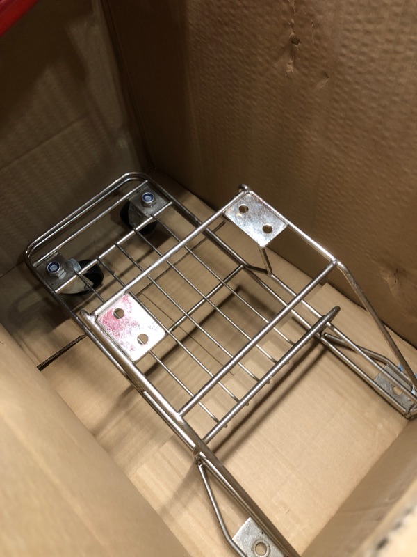 Photo 1 of ***DAMAGED - SEE NOTES/PICTURES*** Melissa & Doug Toy Shopping Cart, Grocery Store Pretend Play Toys with Sturdy Metal Frame & Working Wheels, Toddler Shopping Cart, Preschool Learning Toys for Girls & Boys 3+
