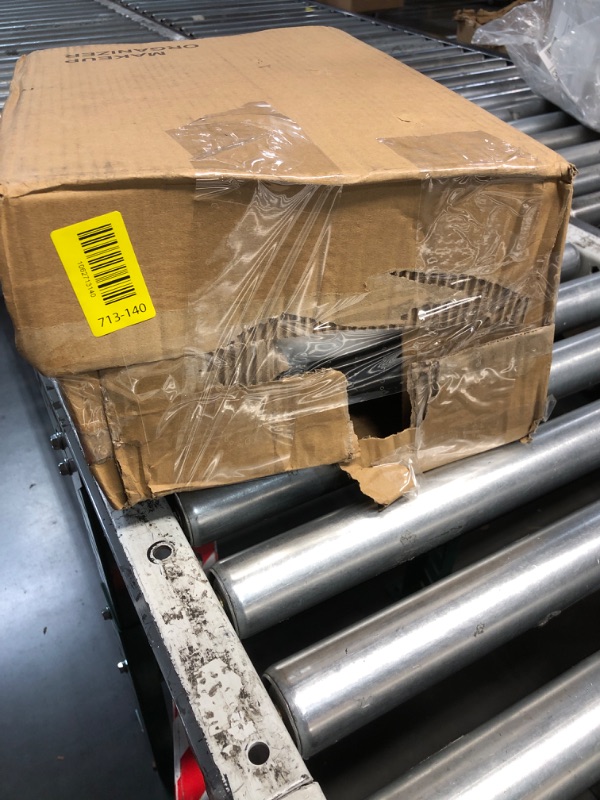 Photo 1 of ***DAMAGED - SEE NOTES/PICTURES*** NestOrganix Makeup Organizer Skincare Organizers - Cosmetic Display Cases with Transparent Cover, SkinCare Organizers for Bathroom Countertop, Bedroom Vanity Desk, Lipstick Organizer, White Upgarde