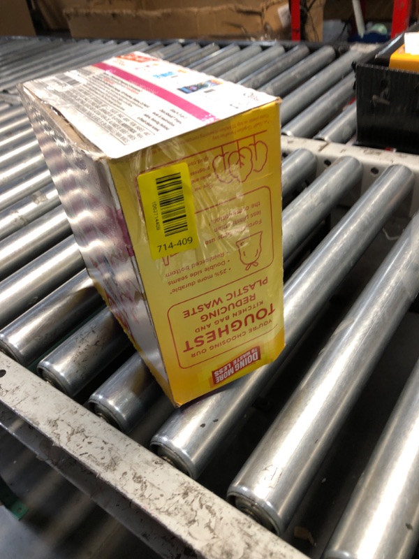 Photo 1 of ***PARTIAL SET Only Half  - PRICE ADJUSTED***Glad Tall Kitchen Trash Bags 13 Gallon, MaxStrength Cherry Blossom Garbage Bags, Drawstring, 90 Count