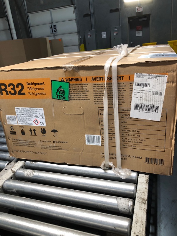 Photo 1 of ***FACTORY SEALED***Furrion Chill Cube 18k BTU Variable Speed RV Rooftop Air Conditioner, White, Ducted, R32 Refrigerant, Quiet High-Efficiency AC with Turbo Cool Mode, Lightweight, AC Unit Only - FACR18VSSA-BL-AM