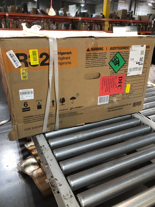 Photo 1 of ***FACTORY SEALED***Furrion Chill Cube 18k BTU Variable Speed RV Rooftop Air Conditioner, White, Ducted, R32 Refrigerant, Quiet High-Efficiency AC with Turbo Cool Mode, Lightweight, AC Unit Only - FACR18VSSA-BL-AM