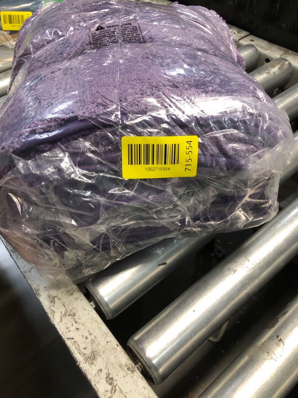 Photo 1 of (LONG) LOCHAS Bathroom Rugs, 24" x 70" Long Bath Rug, Non Slip Washable Bathroom Runner Rug Soft Thick Absorbent Bath Mat for Shower, Shaggy Plush Luxury Large Bath Rug, Purple