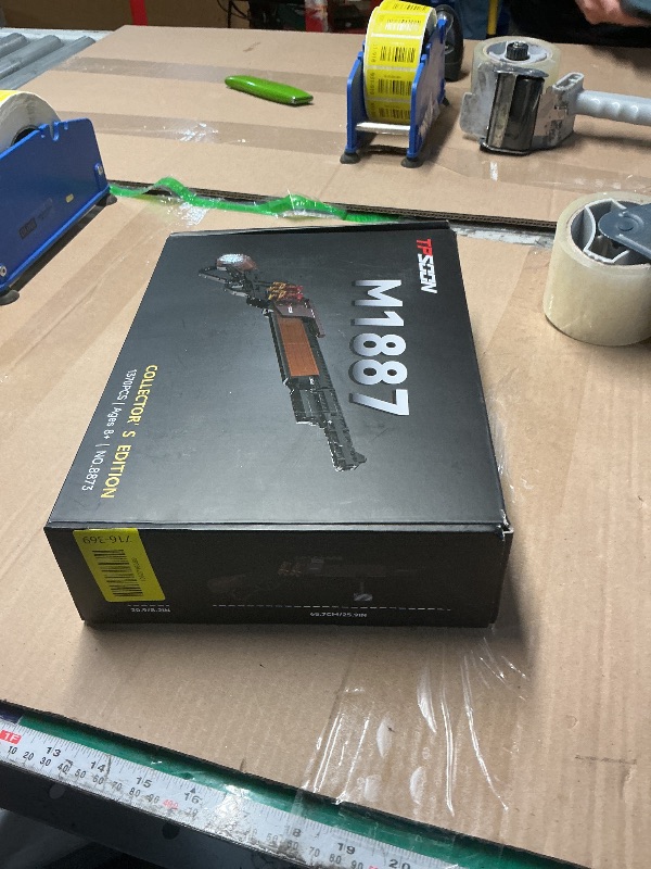 Photo 1 of ***FACTORY SEALED*** Sosuy Building Block Gun Sets, M1887 1:1 DIY Shootable Shotgun Model Guns Toys for Adult Teen Boys, Birthday for Men Kids Age 8+, Bricks Collection for Army Fan 1370PCS