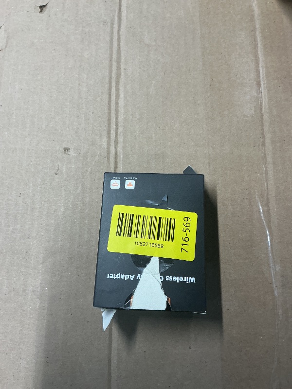 Photo 1 of ?2026 Upgarded? Wireless CarPlay Adapter for iPhone, Mini USB Design for Cars with Wired CarPlay, Fast Connection,5.8GHz WiFi,No Delay, Compatible with iOS 10+ & iPhone 6+, USB/Type C,Plug and Play