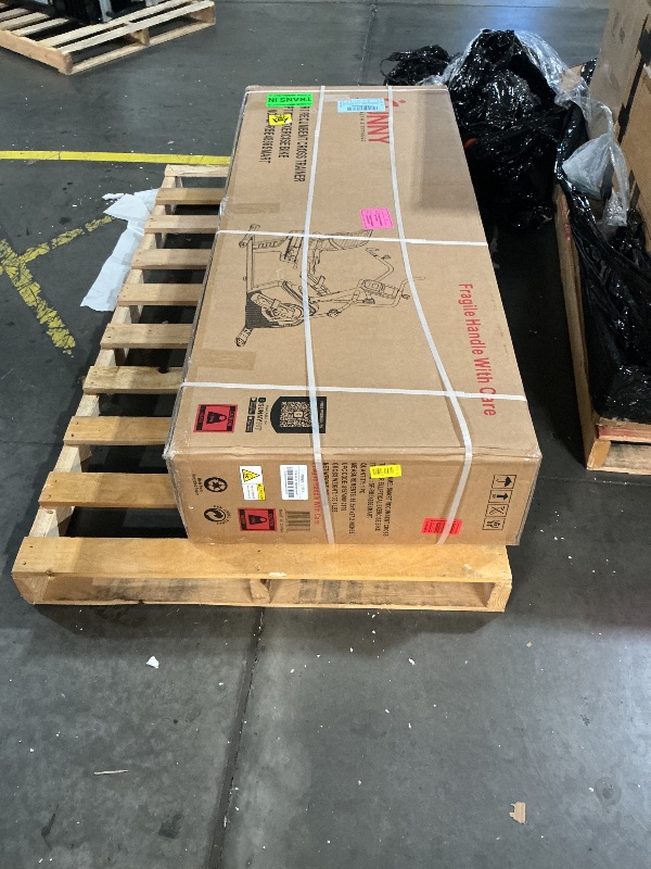 Photo 1 of ***FACTORY SEALED*** Sunny Health & Fitness Electromagnetic Recumbent Cross Trainer Exercise Elliptical Bike w/Arm Exercisers, Easy Access Seat & Exclusive SunnyFit® App Enhanced Bluetooth Connectivity - SF-RBE4886SMART