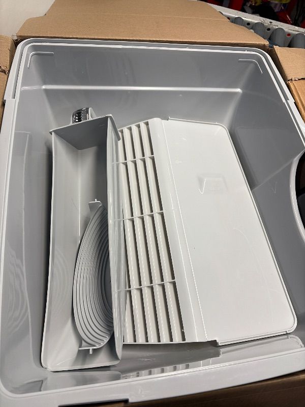 Photo 1 of ***FACTORY SEALED*** Omega Paw Elite Self Cleaning Roll 'n Clean Litter Box, Midnight Black, Large (EL-RA20-1)