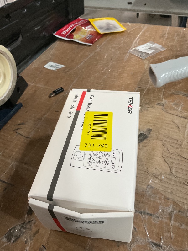 Photo 1 of (SEE NOTES) TENKER TENS Unit Muscle Stimulator, 24 Modes TENS EMS Machine for Pain Relief Therapy/Pain Management, Rechargeable Electronic Pulse Massager with 2"x2" and 2"x4" TENS Unit Electrode Pads