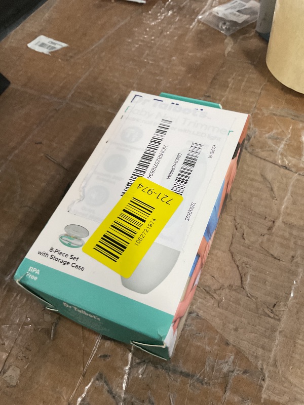 Photo 1 of ***(MISSING ATTACHEMENTS)***Dr. Talbot's Electric Nail Trimmer for Babies - Baby Nail File with LED Light and Storage Case - 3+ Months