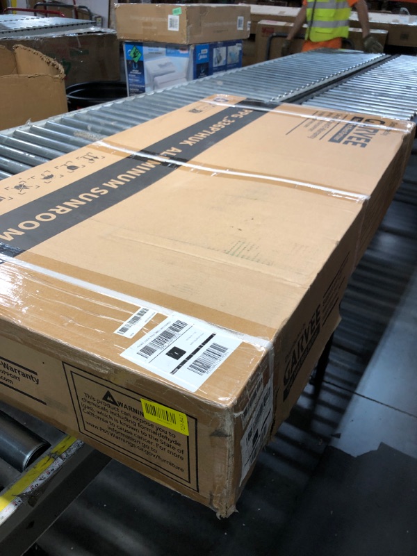 Photo 1 of ***FACTORY SEALED***GarveeHome 6×4 FT Outdoor Greenhouse, Large Walk in Greenhouses for Outdoors and Garden Planting, Polycarbonate Green House with Enhanced Aluminum Frame and W/Lockable Push Door, Silver