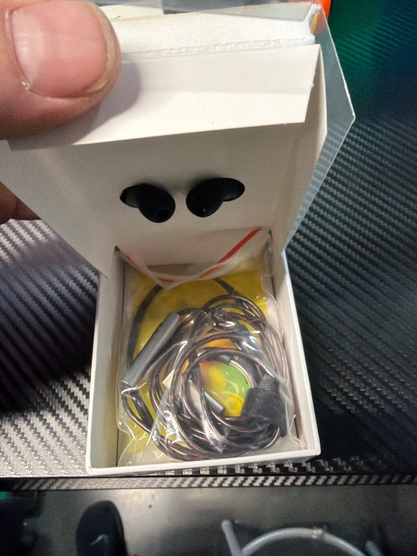 Photo 1 of *********none functional on one side***** Linsoul 7Hz Salnotes Zero HiFi 10mm Dynamic Driver in-Ear Earphone IEM with Metal Composite Diaphragm Stainless Steel Faceplate Detachable 2Pin OFC Cable (Black, with Mic, Type C)
