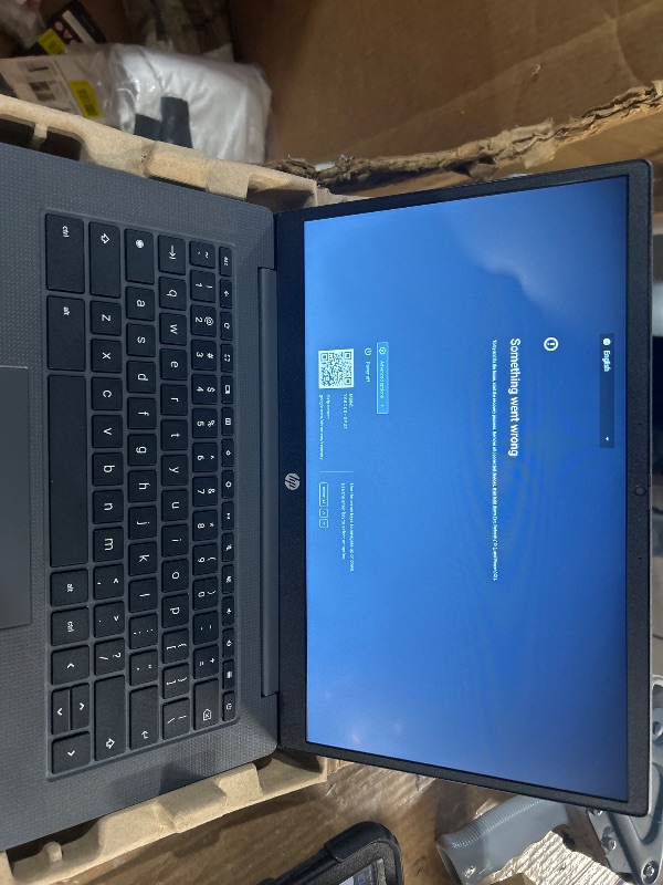 Photo 1 of ***Does not boot***
HP Chromebook 14 inch Laptop, HD Display, Intel Processor N100, 8 GB RAM, 128 GB UFS, Intel UHD Graphics, Chrome OS, Chalkboard Gray, 14a-nf0099nr