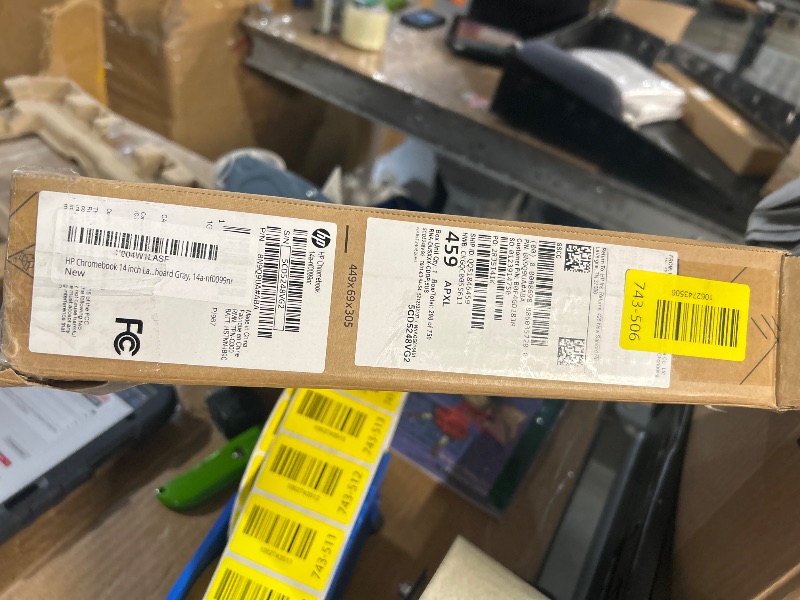 Photo 1 of ***Does not boot***
HP Chromebook 14 inch Laptop, HD Display, Intel Processor N100, 8 GB RAM, 128 GB UFS, Intel UHD Graphics, Chrome OS, Chalkboard Gray, 14a-nf0099nr