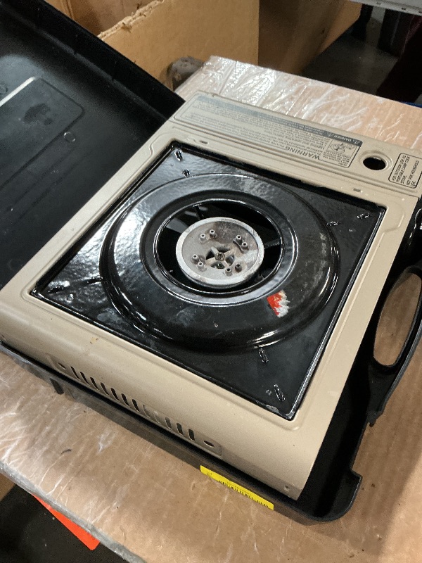 Photo 1 of ***MISSING PARTS***
Gas One GS-3400P Propane or Butane Stove Dual Fuel Stove Portable Camping Stove - Patented - with Carrying Case Great for Emergency Preparedness Kit