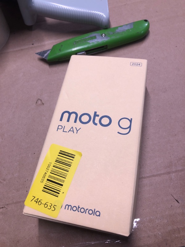 Photo 1 of ***GOOGLE USER LOCKED*** Motorola Moto G Play | 2024 | Unlocked | Made for US 4/64GB | 50MP Camera | Sapphire Blue