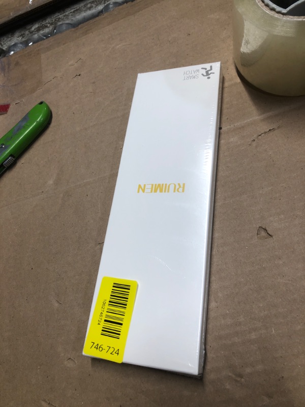 Photo 1 of ***FACTORY SEALED***RUIMEN Smart Watches for Women Men (Answer/Make Calls) Compatible with iPhone/Android Phones, 1.85" HD Screen Fitness Tracker Heart Rate Monitor 100+ Sports Tracker Watch Waterproof (Milky White)
